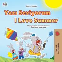 Bokomslag för "I Love Summer (Turkish English Bilingual Children's Book)"