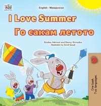 Bokomslag för "I Love Summer (English Macedonian Bilingual Children's Book)"