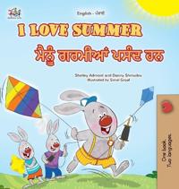 Bokomslag för "I Love Summer (English Punjabi Gurmukhi Bilingual Children's Book)"