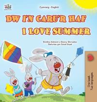 Bokomslag för "I Love Summer (Welsh English Bilingual Children's Book)"