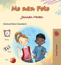 Bokomslag för "Words in Pictures - My Day (Haitian Creole Children's Book)"