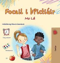 Bokomslag för "Words in Pictures - My Day (Irish Children's Book)"