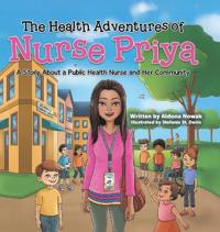 Kirjan kansi "The Health Adventures of Nurse Priya"