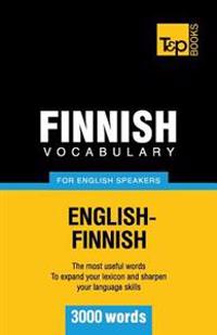 Finnish vocabulary for English speakers - 3000 words
