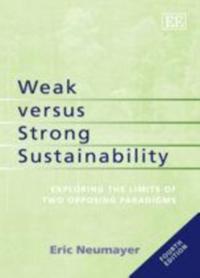 Weak versus Strong Sustainability