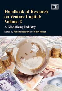 Kirjan kansi "Handbook of Research on Venture Capital: Volume 2"