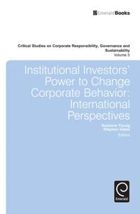 Critical Studies on Corporate Responsibility, Governance and Sustainability