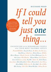 If I could tell you just one thing-