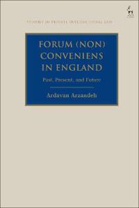 Kirjan kansi "Forum (Non) Conveniens in England"