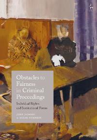 Kirjan kansi "Obstacles to Fairness in Criminal Proceedings"
