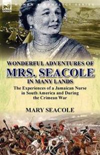 Kirjan kansi "Wonderful Adventures of Mrs. Seacole in Many Lands"