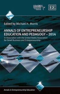 Kirjan kansi "Annals of Entrepreneurship Education and Pedagogy – 2014"