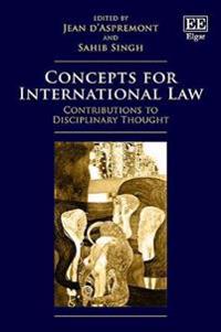 Bokomslag för "Concepts for International Law"
