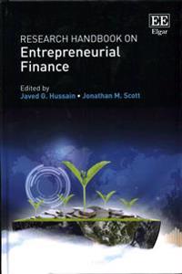 Kirjan kansi "Research Handbook on Entrepreneurial Finance"