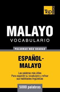 Vocabulario español-malayo - 5000 palabras más usadas