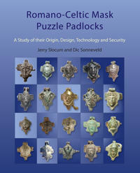 Romano-Celtic Mask Puzzle Padlocks