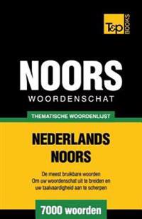 Thematische woordenschat Nederlands-Noors - 7000 woorden
