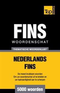 Thematische woordenschat Nederlands-Fins - 5000 woorden