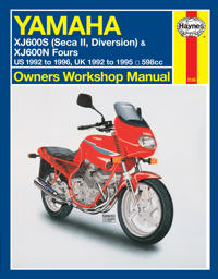 Yamaha XJ600S (Diversion, Seca II) & XJ600N Fours (92 - 03) Haynes Repair Manual