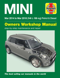 Mini Petrol & Diesel (Mar '14 - '18) Haynes Repair Manual