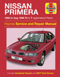 Nissan Primera Petrol (90 - Aug 99) H To T