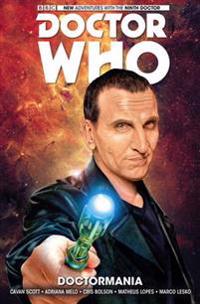Bokomslag för "Doctor Who: The Ninth Doctor Vol. 2: Doctormania"