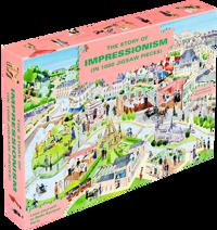The Story of Impressionism 1000 piece Art History Jigsaw Puzzle