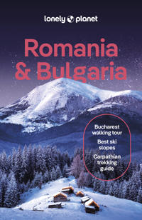 Kirjan kansi "Lonely Planet Romania & Bulgaria"