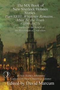 Bokomslag for "The MX Book of New Sherlock Holmes Stories Part XVIII"