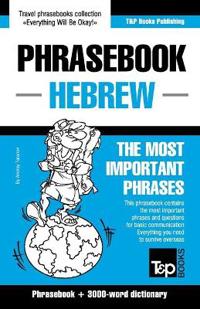 English-Hebrew phrasebook and 3000-word topical vocabulary