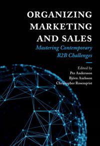 Bokomslag för "Organizing Marketing and Sales"