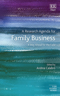 Bokomslag för "A Research Agenda for Family Business"
