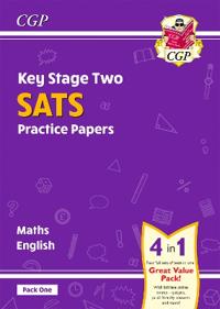 KS2 Maths & English Year 6 SATS Practice Papers: Pack 1 - for 2026 (with free Online Extras)