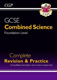 GCSE Combined Science Foundation Complete Revision & Practice w/ Online Ed, Videos & Quizzes