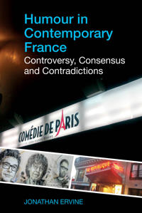 Kirjan kansi "Humour in Contemporary France"