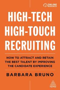 Kirjan kansi "High-Tech High-Touch Recruiting"
