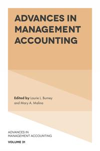 Kirjan kansi "Advances in Management Accounting"