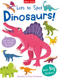 Lots to Spot Sticker Book: Dinosaurs!