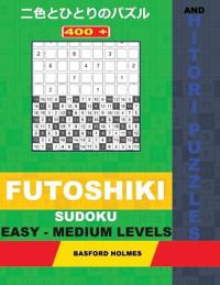 400 Futoshiki sudoku and Hitori puzzles. Easy - medium levels