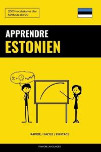Apprendre l'estonien - Rapide / Facile / Efficace