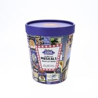 Bokomslag för "50 Must-See Musicals Bucket List 1000-Piece Puzzle"