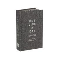 Charcoal Canvas One Line a Day: A Five-Year Memory Book
