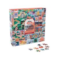 50 Awe-Inspiring Travel Destinations Bucket List 1000-Piece Puzzle