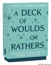 Bokomslag for A Court of Thorns and Roses Official Deck: A Deck of Woulds or Rathers