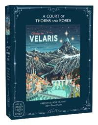 Bokomslag for A Court of Thorns and Roses Official Greetings from Velaris 1000-Piece Puzzle