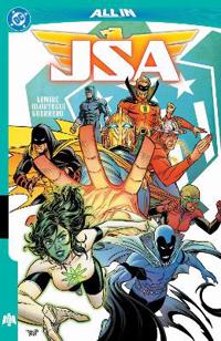 Bokomslag för "JSA Vol. 1: Infinity Inc. vs. The Justice Society"