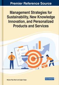 Bokomslag för "Management Strategies for Sustainability, New Knowledge Innovation, and Personalized Products and Services"