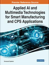 Kirjan kansi "Applied AI and Multimedia Technologies for Smart Manufacturing and CPS Applications"