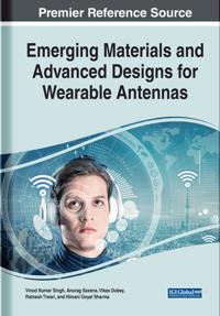 Kirjan kansi "Emerging Materials and Advanced Designs for Wearable Antennas"