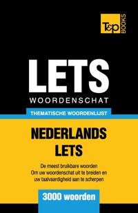Thematische woordenschat Nederlands-Lets - 3000 woorden
